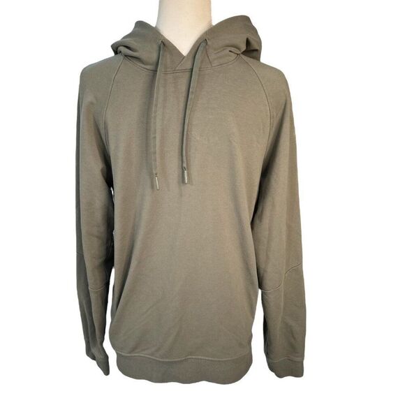 Lululemon Men's City Sweat Pullover Hoodie Grey Sage Size Small - Picture 1 of 10